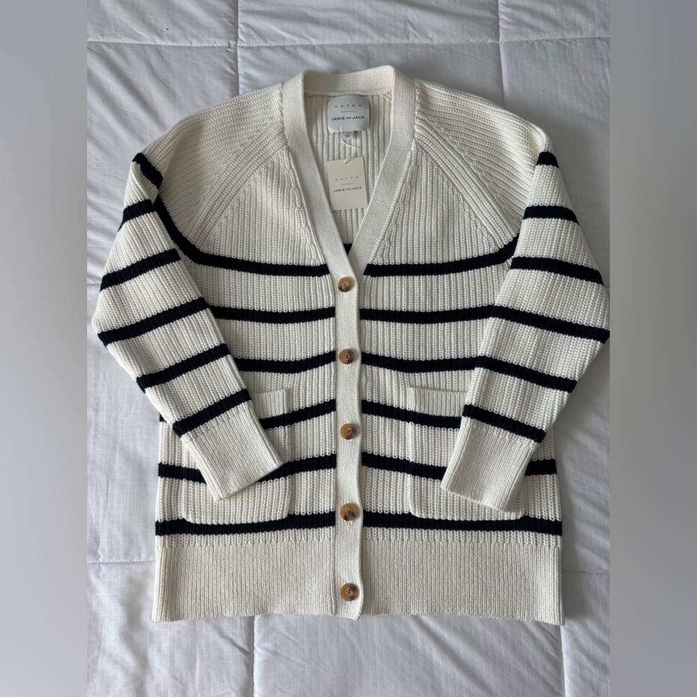 HATCH X Janie And Jack Women’s Striped Cardigan